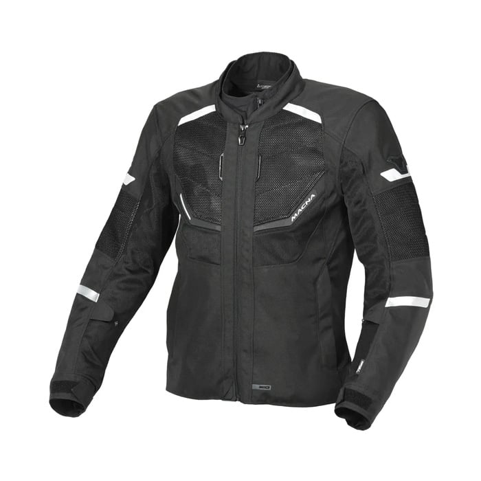 Image of Macna Tondo Textile Summer Jacket Black Size M EN