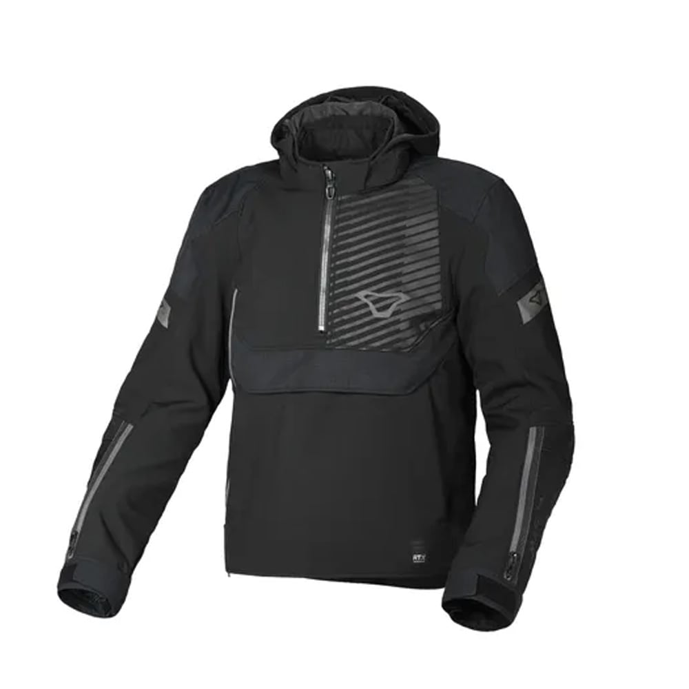 Image of Macna Traffiq Textile Waterproof Jacket Black Talla 2XL