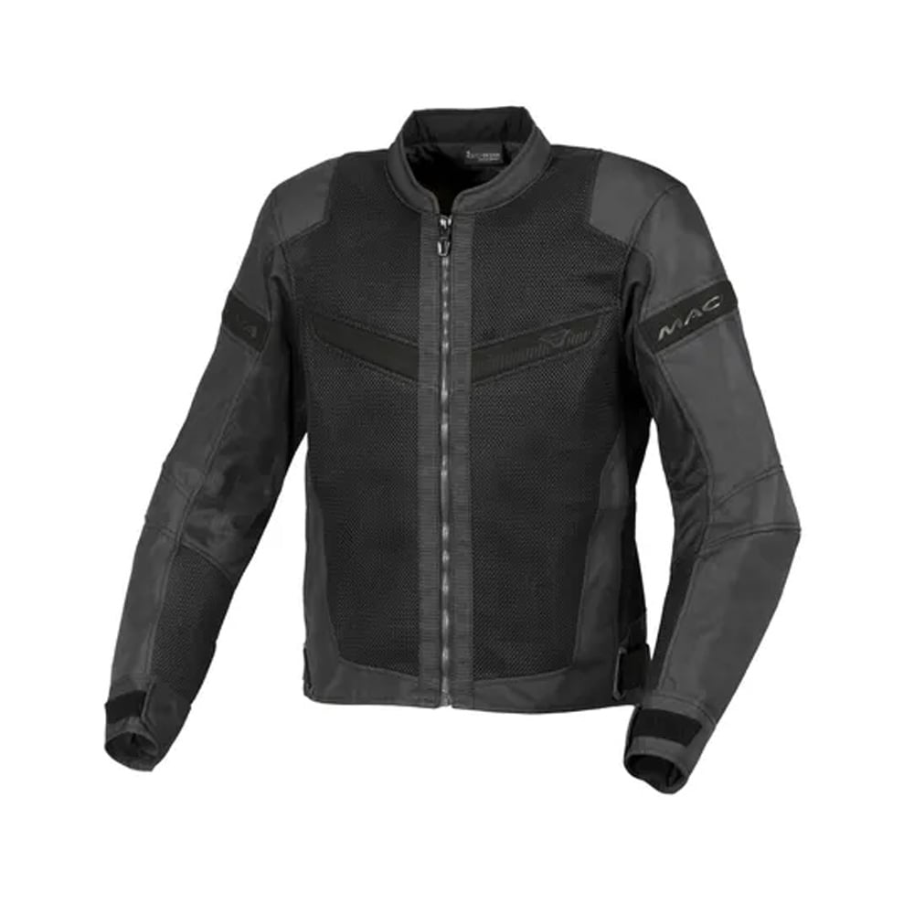 Image of Macna Velotura Textile Summer Jacket Black Size 2XL ID 8718913121379