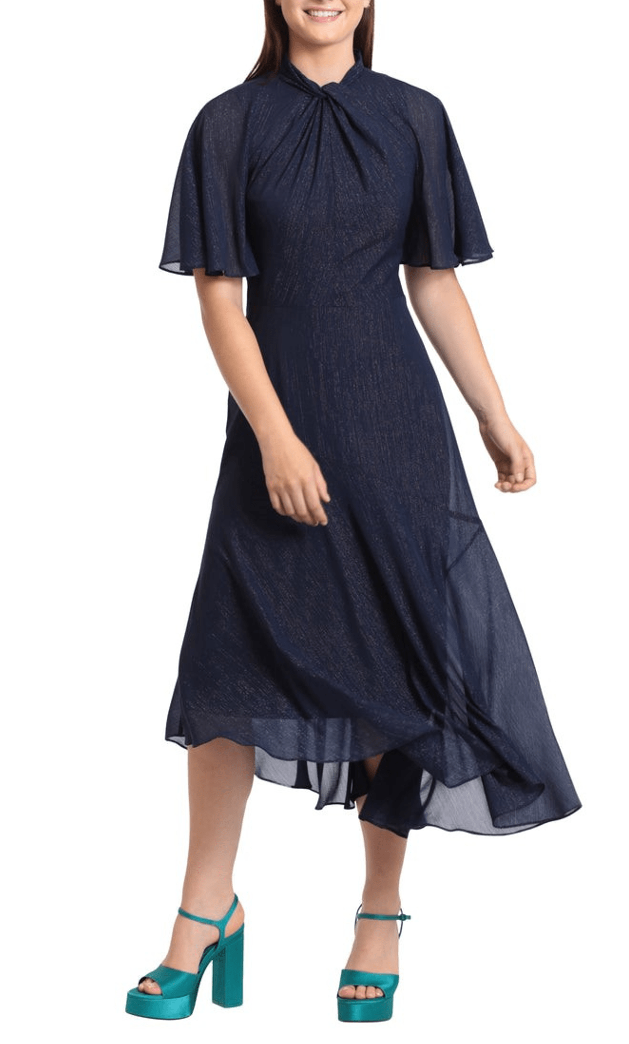 Image of Maggy London G5515M - Chiffon A-line Modest Dress
