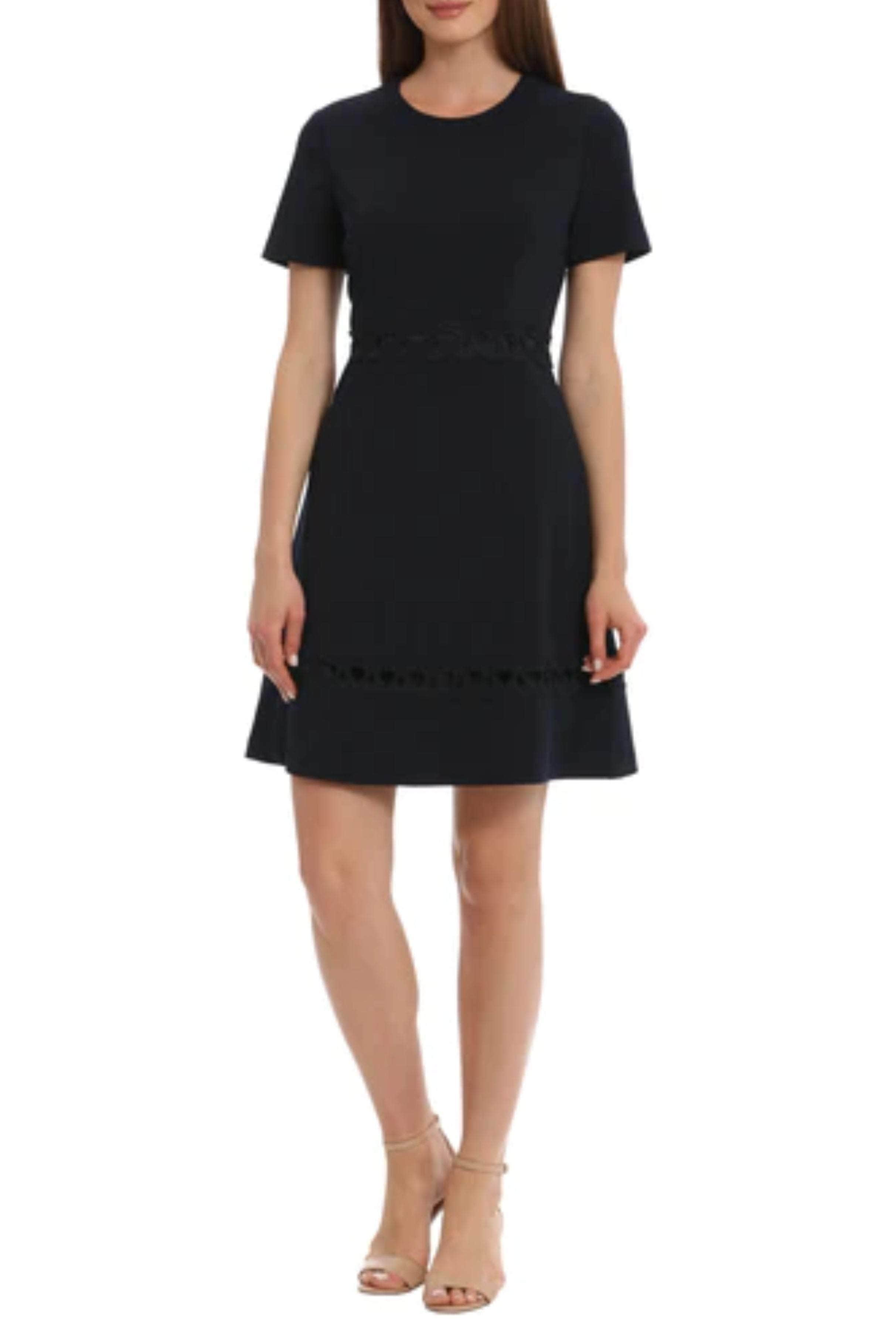 Image of Maggy London G5714M - Short Sleeve A-Line Cocktail Dress