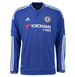 Image of Maillot Manches Longues Chelsea FC Adidas Home 2015-2016 149757 FR