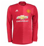 Image of Maillot  Manches Longues Manchester United FC Adidas Home 2016-2017 229241 FR