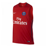 Image of Maillot d'Entraînement Sans Manches Paris Saint-Germain Nike 2017-2018 (Rouge) 269488 FR