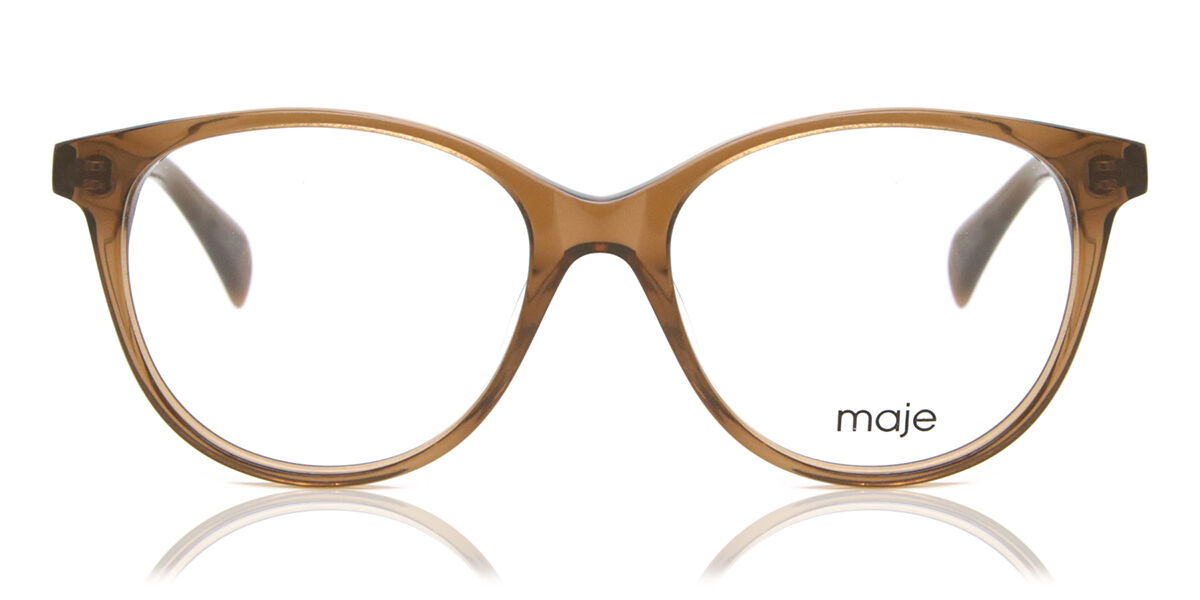 Image of Maje MJ1001 003 Óculos de Grau Marrons Masculino BRLPT