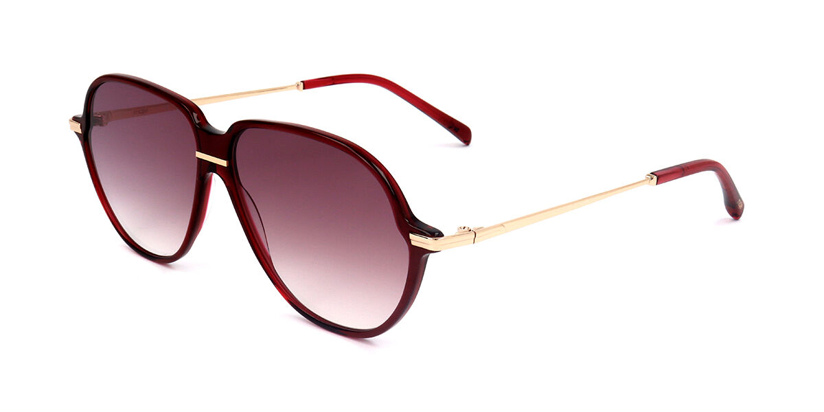 Image of Maje MJ5016 005 58 Lunettes De Soleil Femme Bordeaux FR