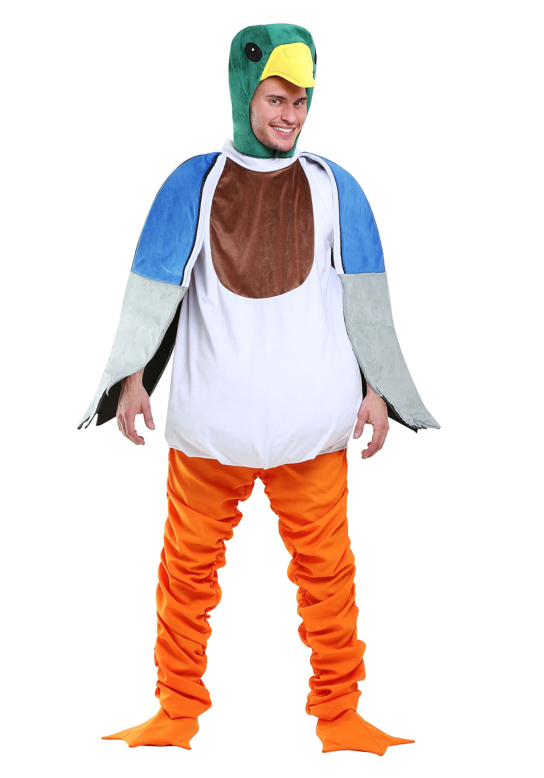 Image of Mallard Duck Costume for Adults ID FUN0668AD-ST