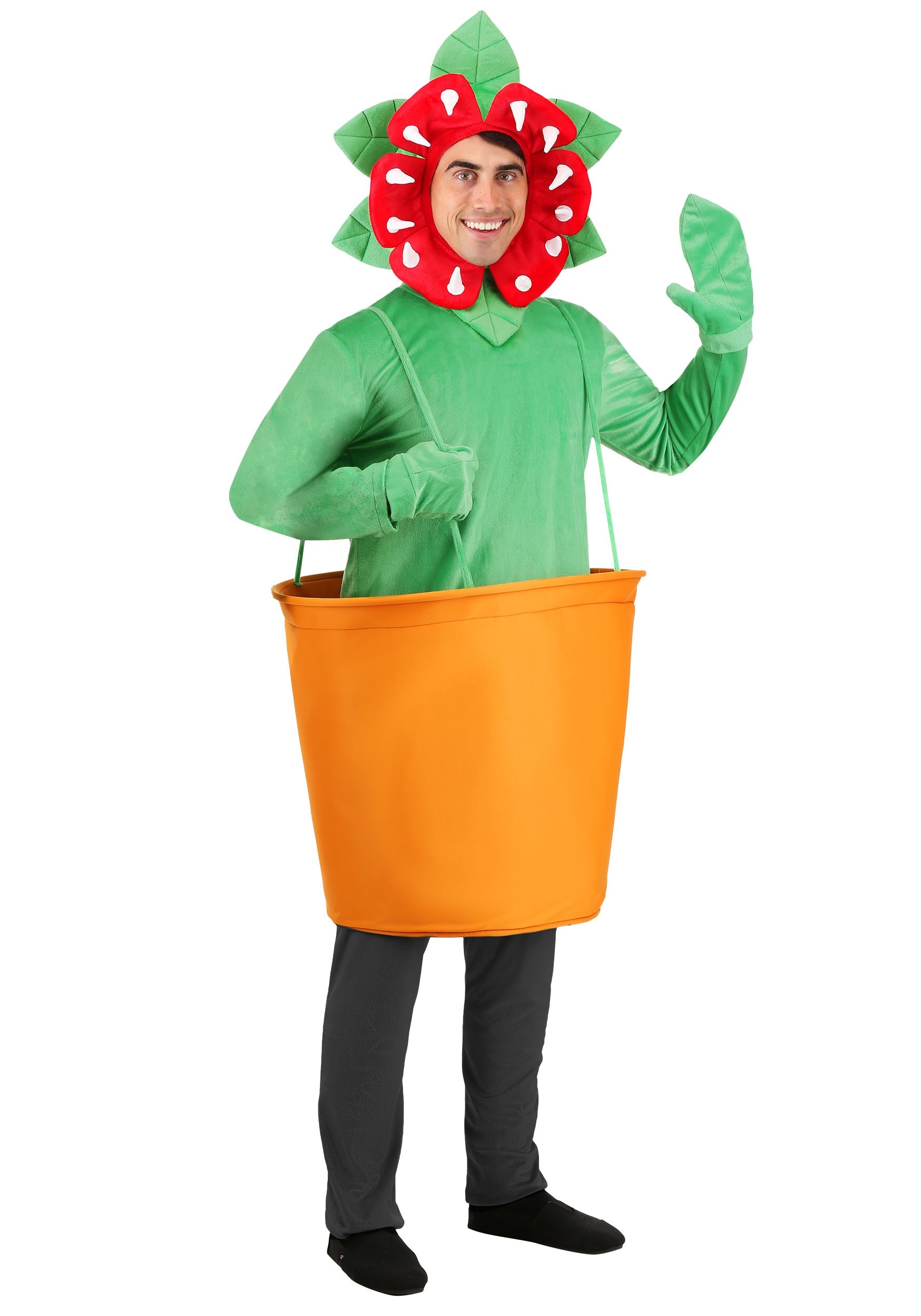 Image of Man-Eating Venus Fly Trap Costume for Adults ID FUN0900AD-ST