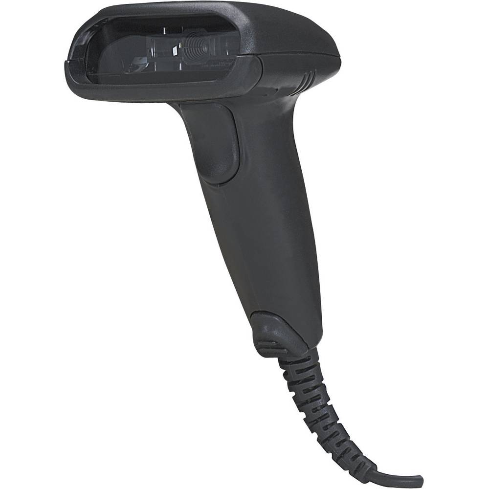 Image of Manhattan 177672 USB-Kit Barcode scanner Corded 1D CCD Black Hand-held USB