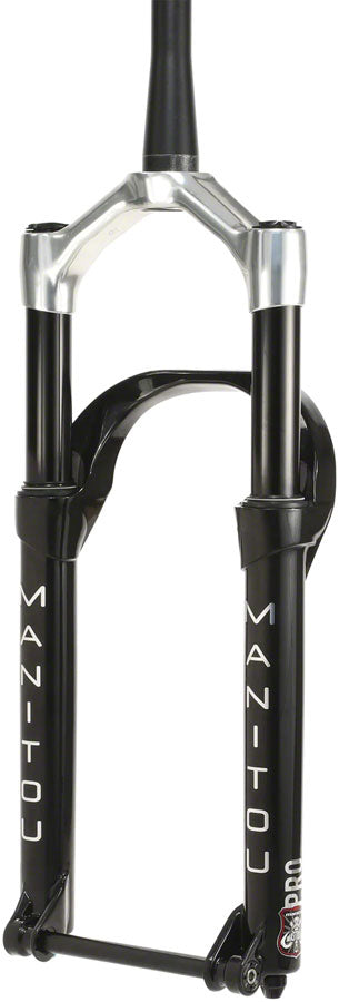 Image of Manitou Mastodon Pro Suspension Fork - 26" 100 mm 15 x 150 mm 44 mm Offset Matte Black Standard Gen 3