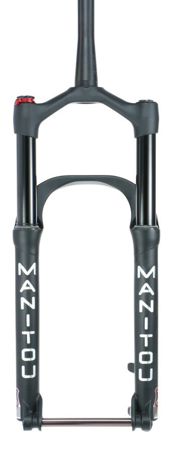 Image of Manitou Mastodon Pro Suspension Fork - 26" 100 mm 15 x 150 mm 51 mm Offset Matte Black Standard