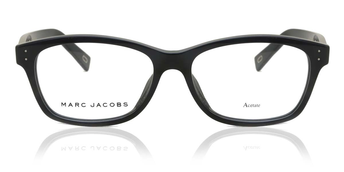 Image of Marc Jacobs MARC 149/F Formato Asiático 807 Óculos de Grau Pretos Masculino BRLPT