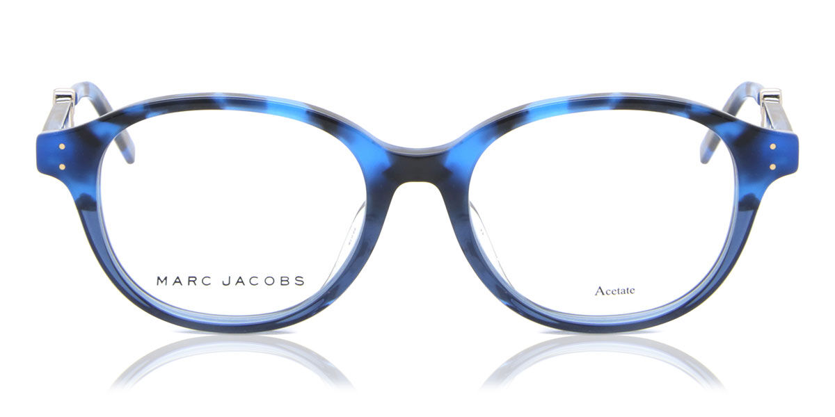 Image of Marc Jacobs MARC 152F Asian Fit U1T 49 Lunettes De Vue Homme Bleues (Seulement Monture) FR