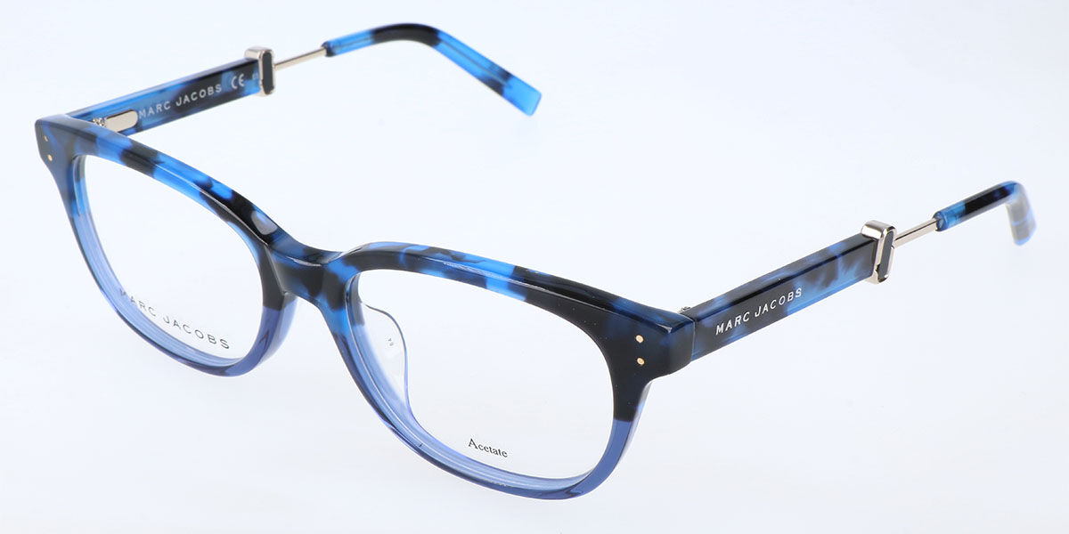 Image of Marc Jacobs MARC 153F Formato Asiático U1T Óculos de Grau Azuis Masculino BRLPT