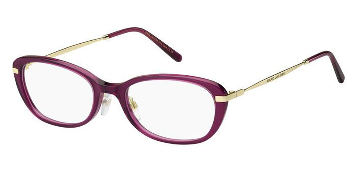 Image of Marc Jacobs MARC 669/G Formato Asiático LHF Óculos de Grau Purple Feminino BRLPT