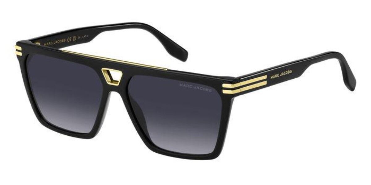 Image of Marc Jacobs MARC 717/S 807/9O Óculos de Sol Pretos Masculino PRT