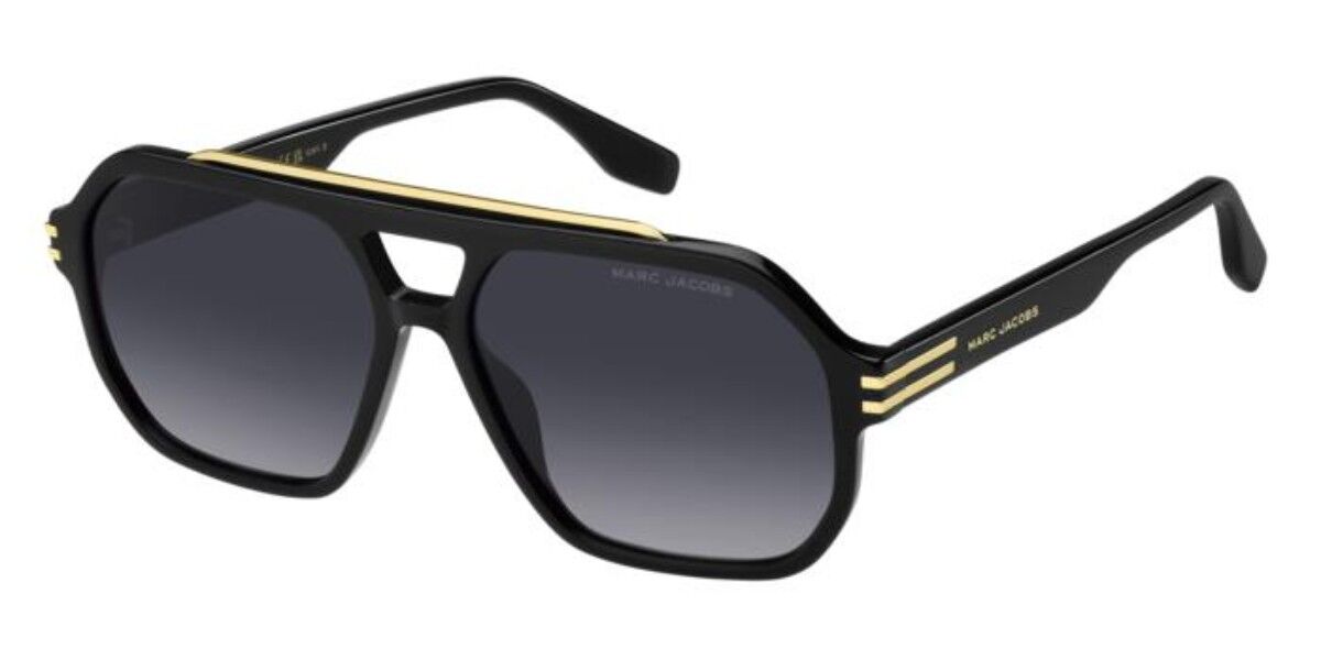 Image of Marc Jacobs MARC 753/S 807/9O Óculos de Sol Pretos Masculino PRT