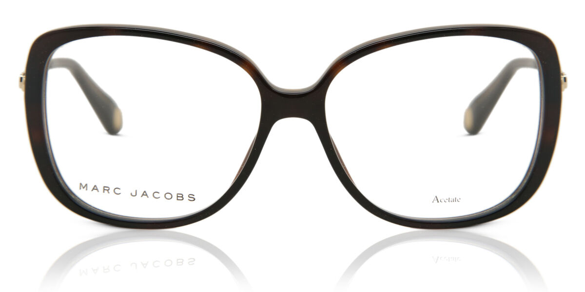 Image of Marc Jacobs MJ 494 8NQ Óculos de Grau Marrons Feminino PRT