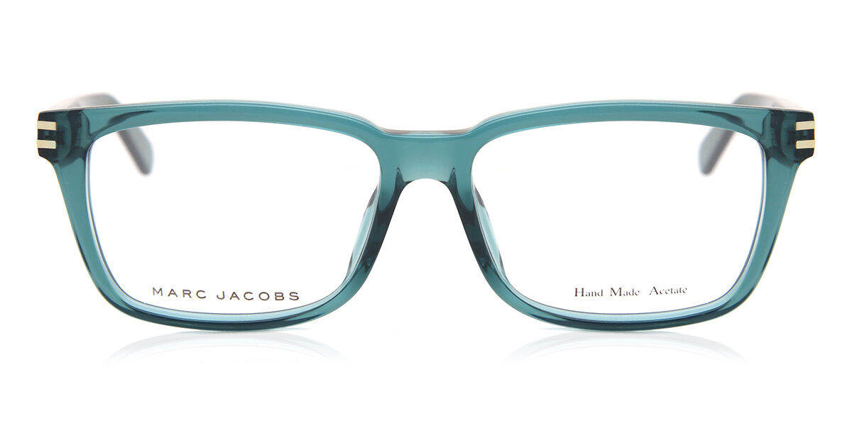 Image of Marc Jacobs MJ 580F Formato Asiático KRE Óculos de Grau Verdes Masculino BRLPT