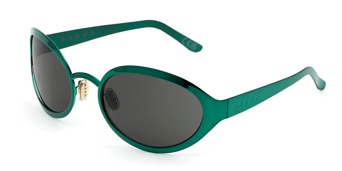 Image of Marni To-Sua Earthy LXE Óculos de Sol Verdes Masculino BRLPT