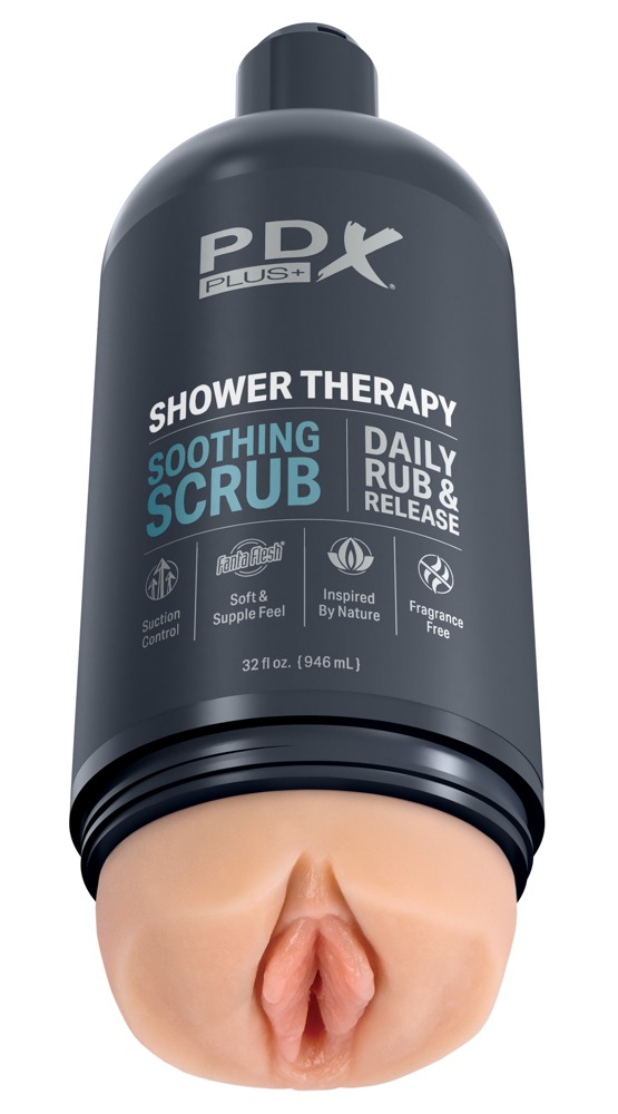 Image of Masturbator „Shower Therapy Soothing Scrub“ inklusive abnehmbarem Saugfuß ID 05473870000