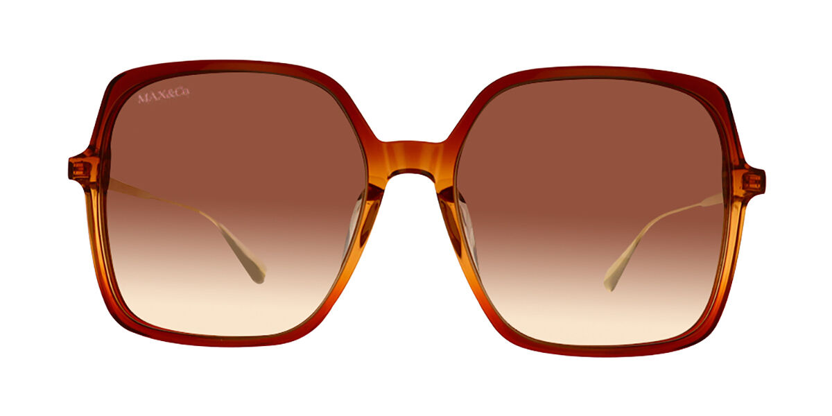 Image of Max & Co MO0010F Asian Fit 50F Óculos de Sol Marrons Feminino PRT