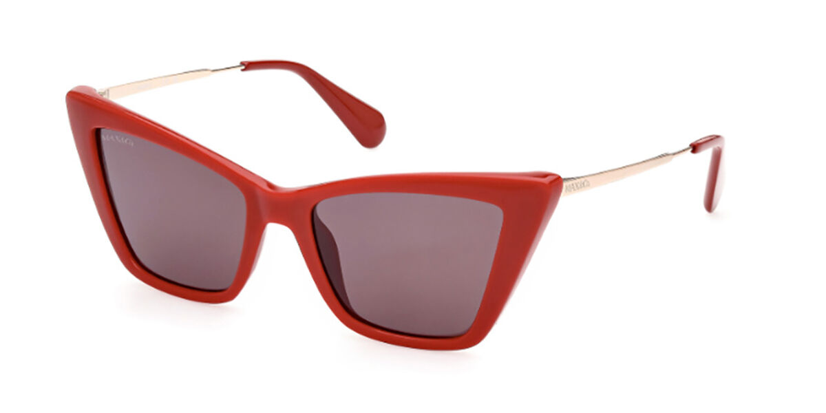 Image of Max & Co MO0057 66E 54 Lunettes De Soleil Femme Rouges FR