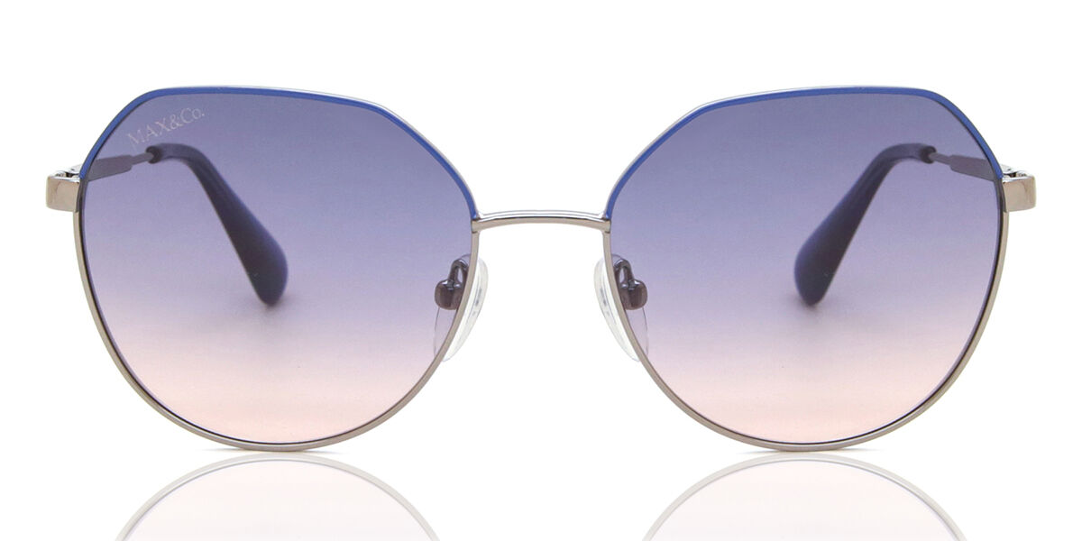 Image of Max & Co MO0060 14W 52 Lunettes De Soleil Femme Bleues FR