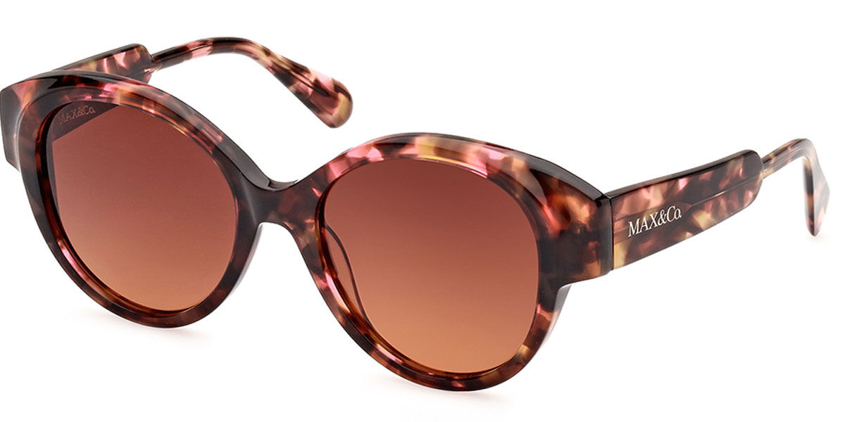 Image of Max & Co MO0076 55F 55 Lunettes De Soleil Femme Tortoiseshell FR