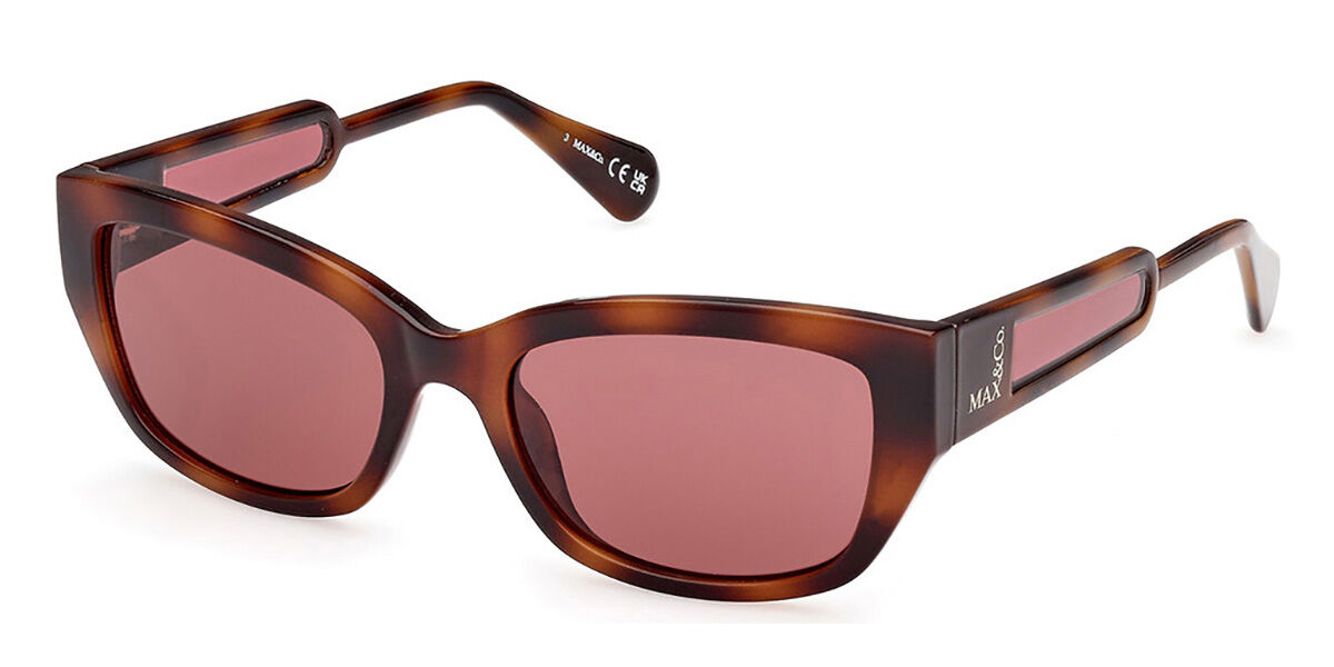 Image of Max & Co MO0086 52S 54 Lunettes De Soleil Femme Tortoiseshell FR