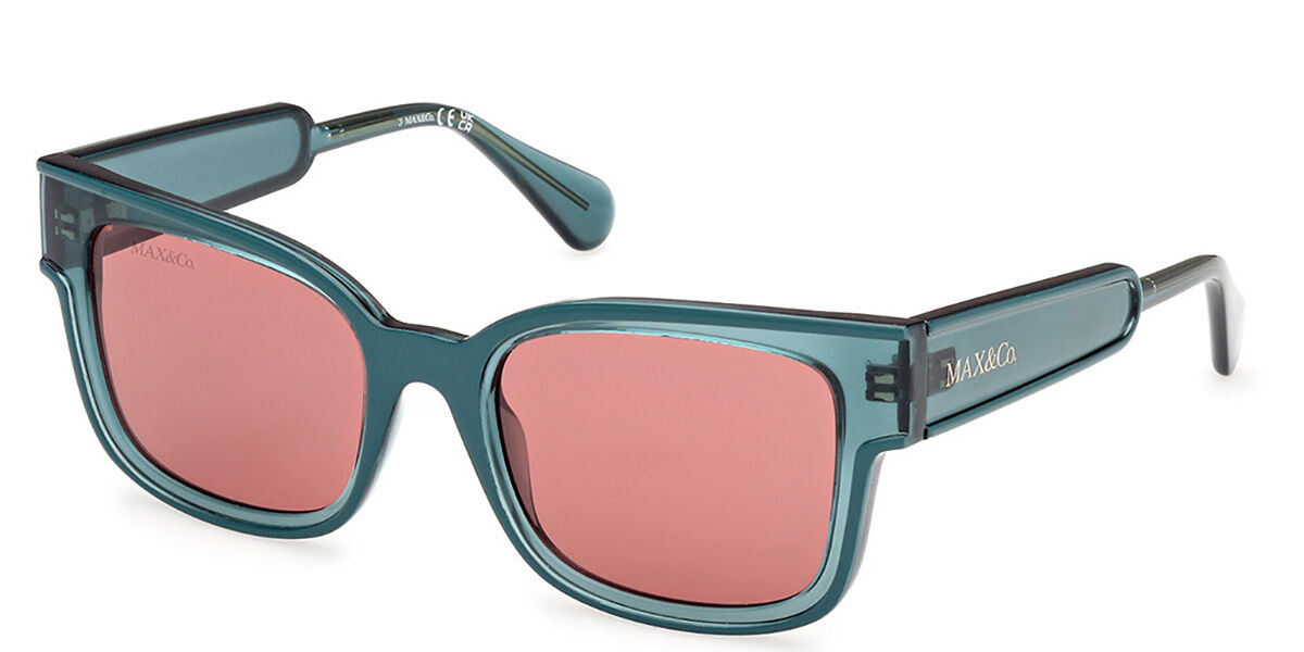 Image of Max & Co MO0098 98S 53 Lunettes De Soleil Femme Vertes FR