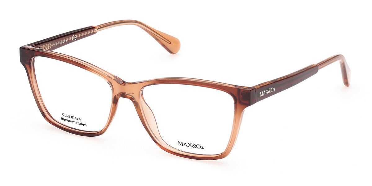 Image of Max & Co MO5001/S 050 Óculos de Grau Marrons Masculino BRLPT