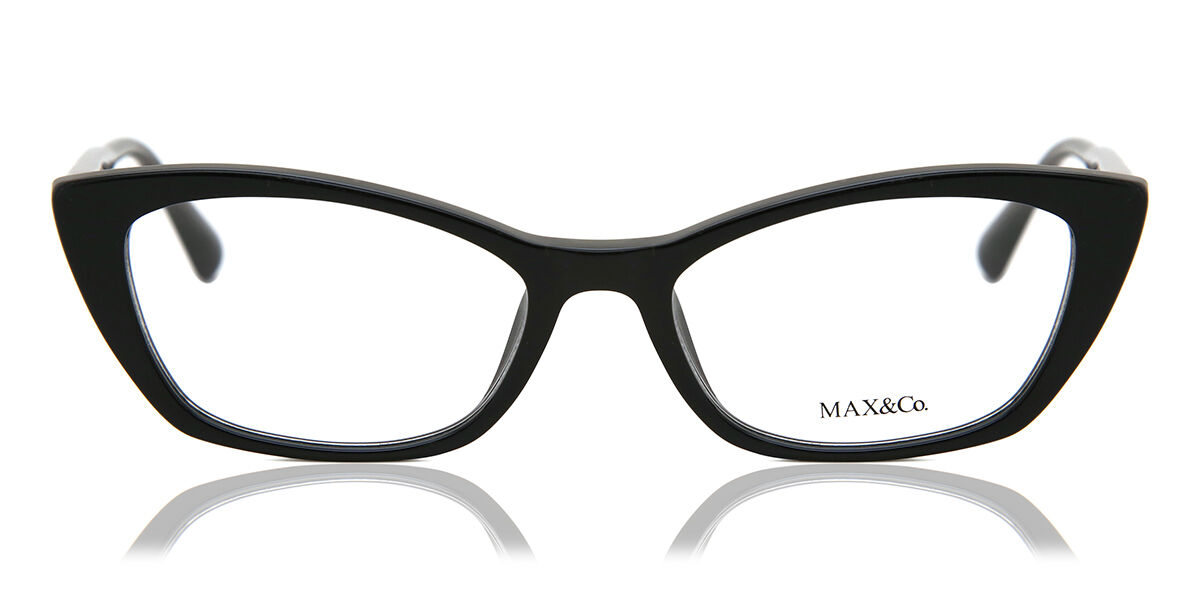 Image of Max & Co MO5002 001 Óculos de Grau Pretos Masculino BRLPT