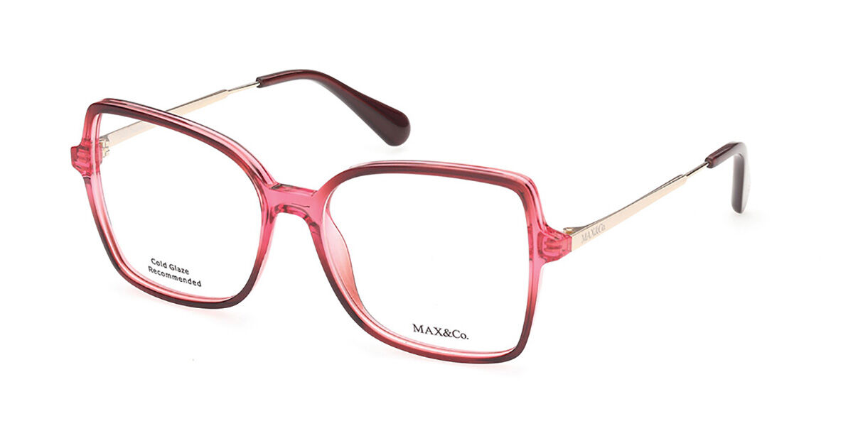 Image of Max & Co MO5009 071 Óculos de Grau Vermelhos Feminino BRLPT