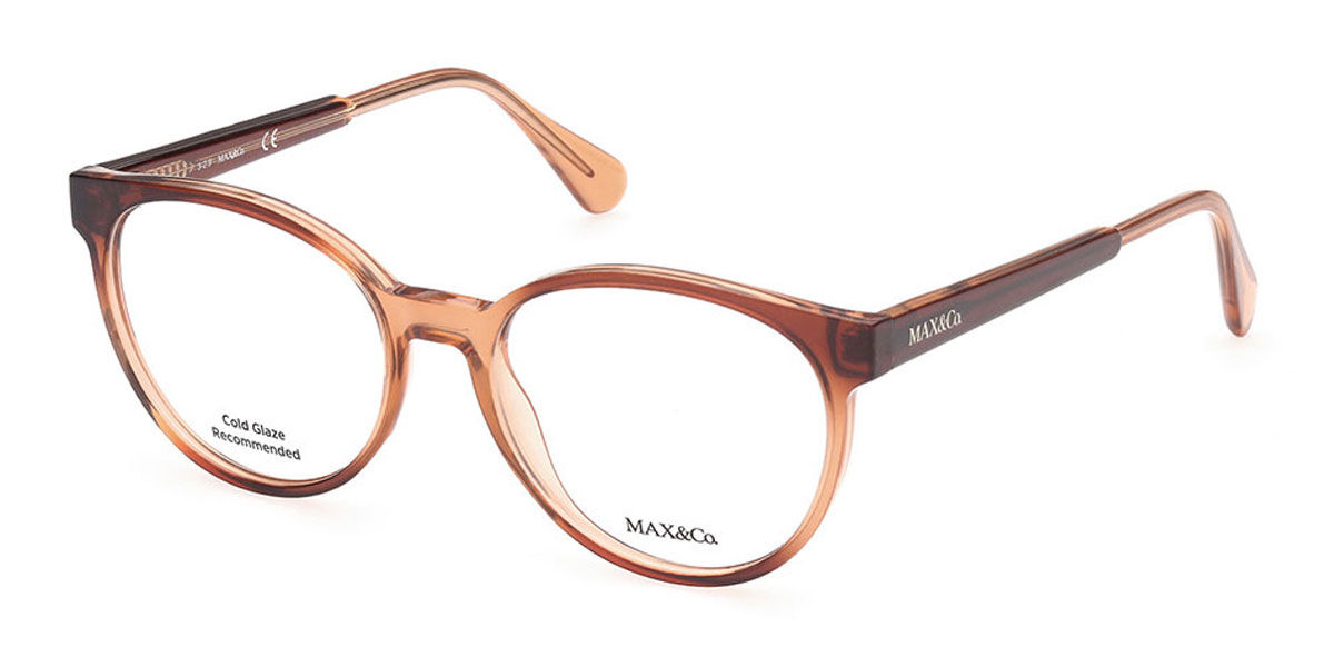 Image of Max & Co MO5011 050 Óculos de Grau Marrons Masculino BRLPT