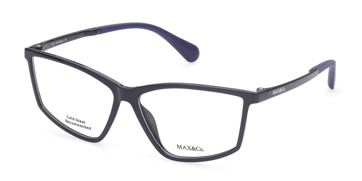 Image of Max & Co MO5013 YOGA1 090 Óculos de Grau Azuis Feminino BRLPT