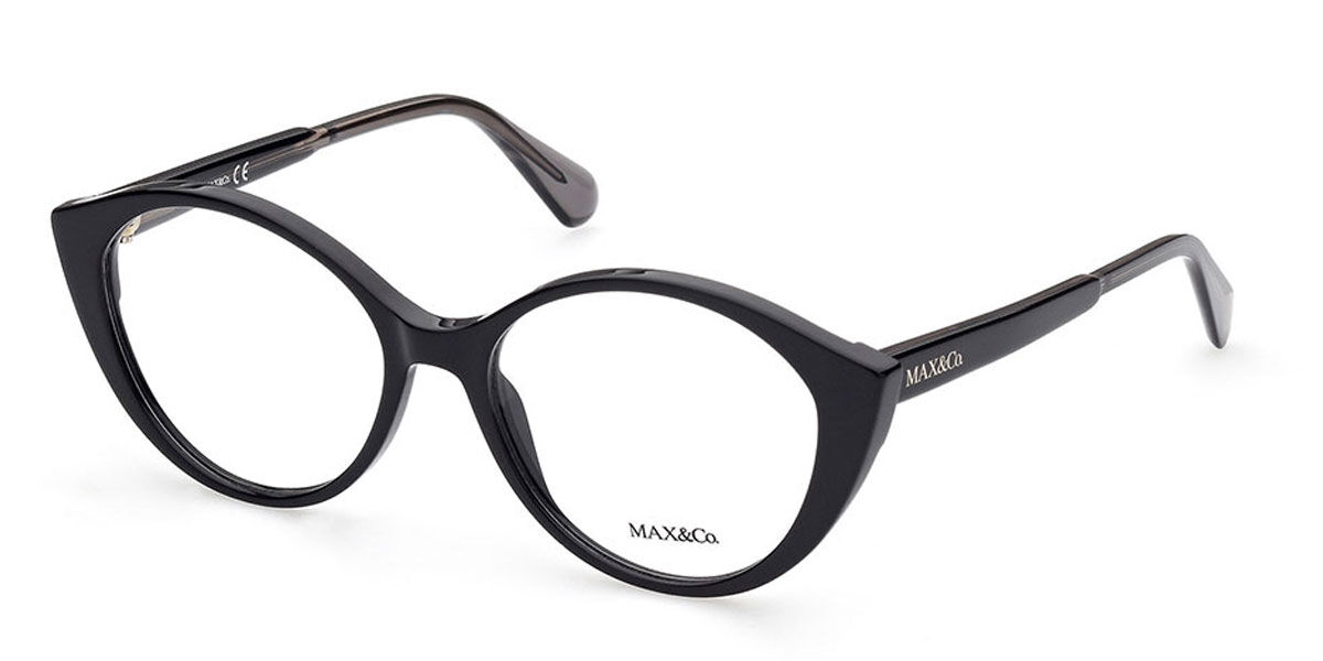 Image of Max & Co MO5032 001 Óculos de Grau Pretos Feminino PRT