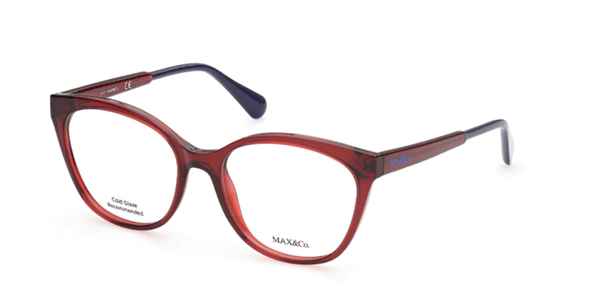 Image of Max & Co MO5041 066 Óculos de Grau Vermelhos Feminino PRT