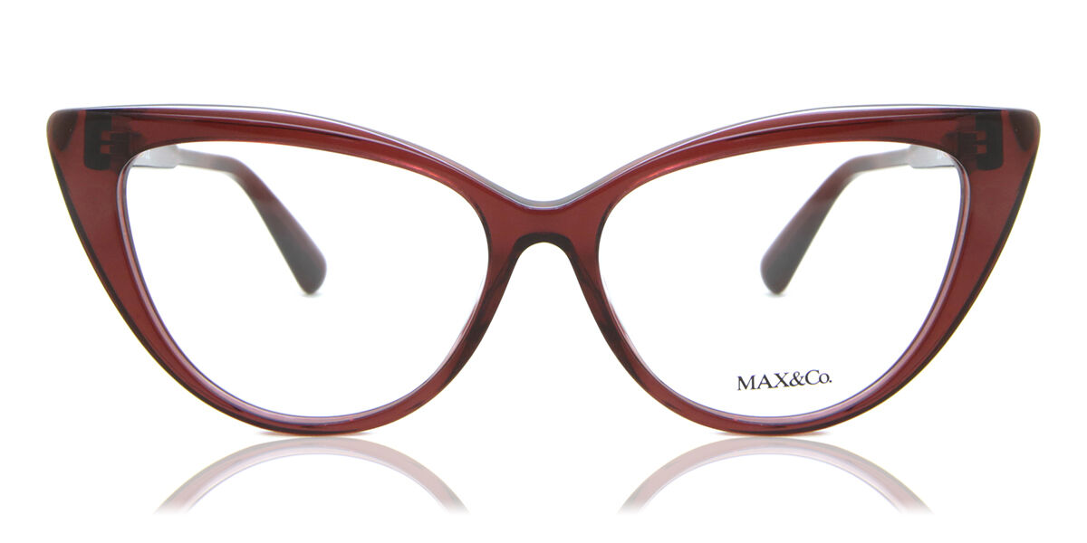 Image of Max & Co MO5046 071 Óculos de Grau Vermelhos Feminino PRT