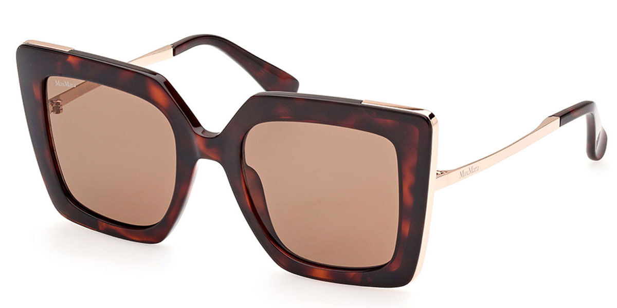 Image of Max Mara MM0051 54S Óculos de Sol Tortoiseshell Feminino PRT