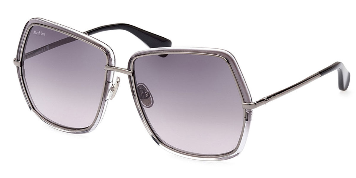 Image of Max Mara MM0054 12B Óculos de Sol Cinzas Feminino PRT