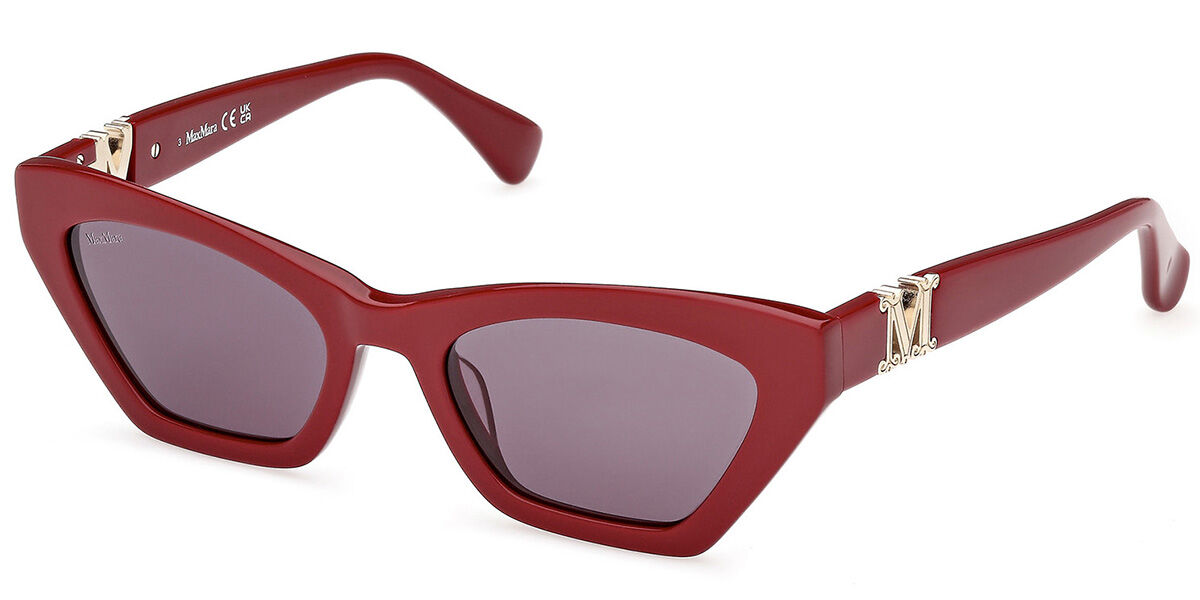 Image of Max Mara MM0057 EMME13 69A Óculos de Sol Vermelhos Feminino BRLPT