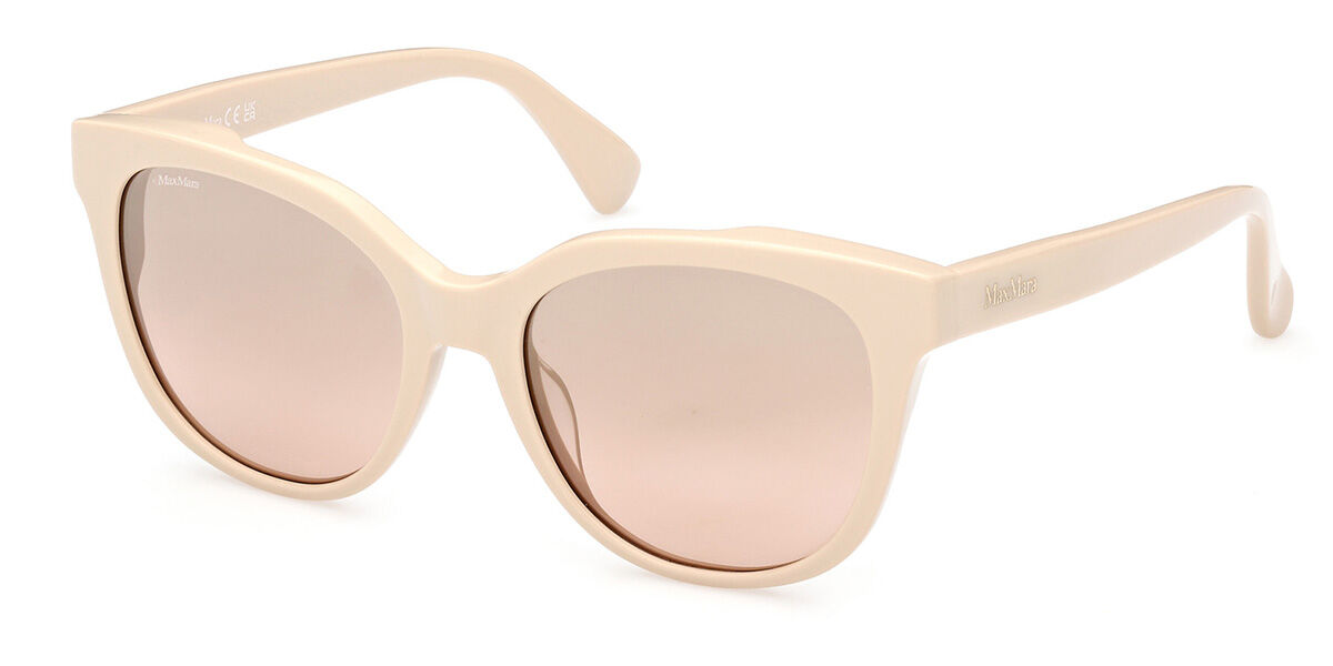 Image of Max Mara MM0068 LEE3 25G Gafas de Sol para Mujer Blancas ESP