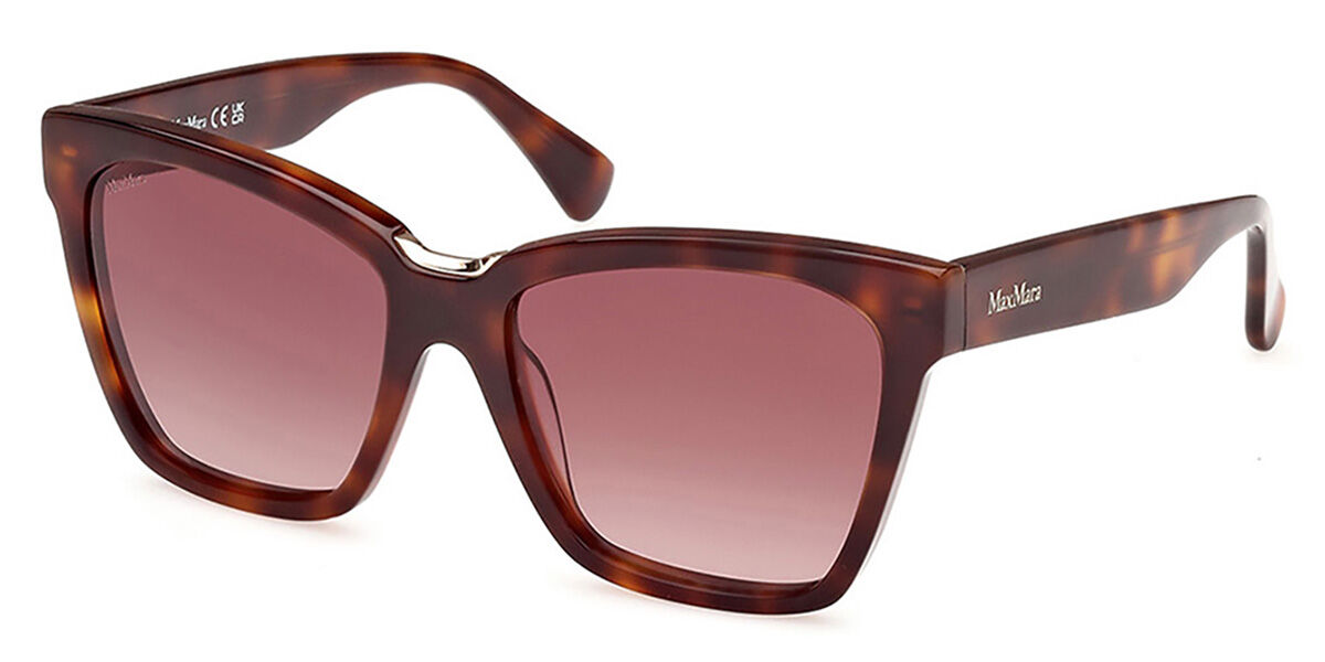 Image of Max Mara MM0089 SPARK3 52F Óculos de Sol Tortoiseshell Feminino PRT