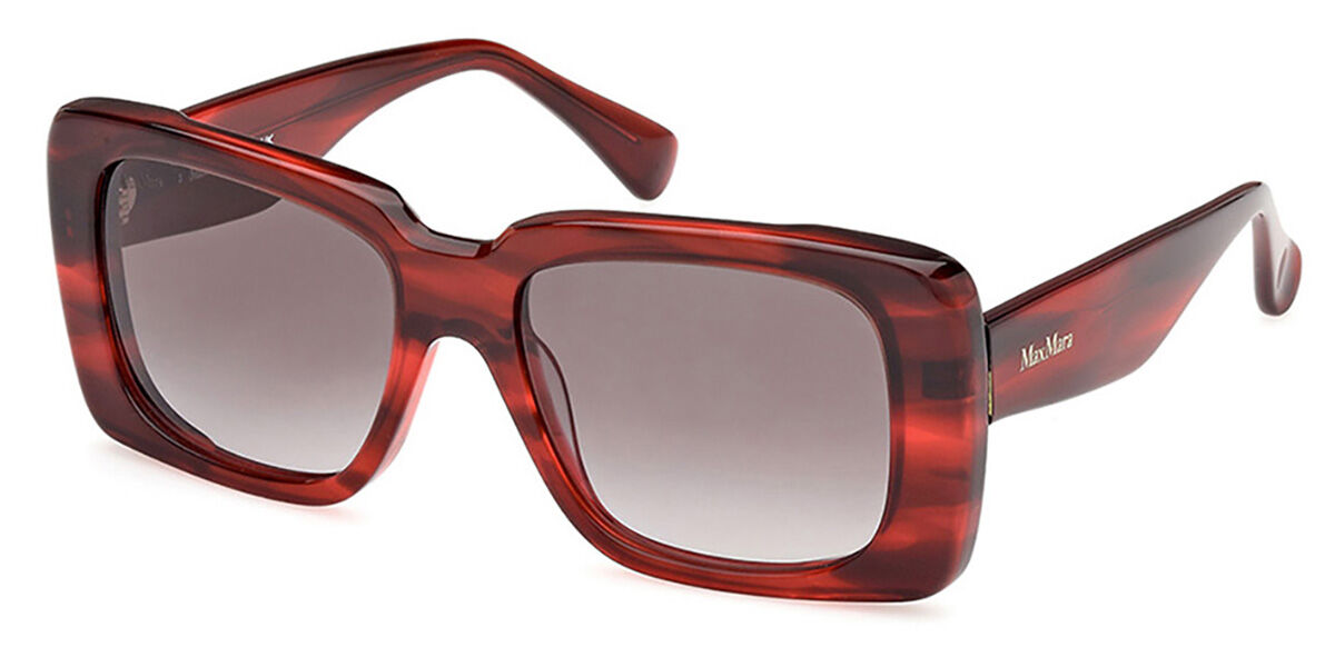 Image of Max Mara MM0091 GLIMPSE3 68B Óculos de Sol Vermelhos Feminino PRT