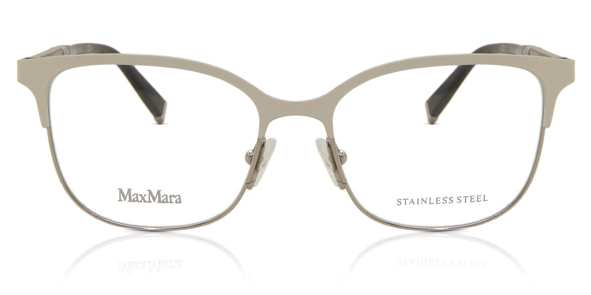Image of Max Mara MM1273 WTI Óculos de Grau Brancos Feminino BRLPT
