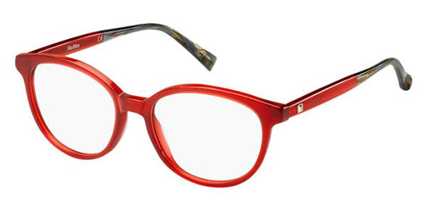 Image of Max Mara MM1276 SQ1 51 Czerwone Damskie Okulary Korekcyjne PL