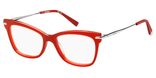 Image of Max Mara MM1309 C9A 51 Czerwone Damskie Okulary Korekcyjne PL