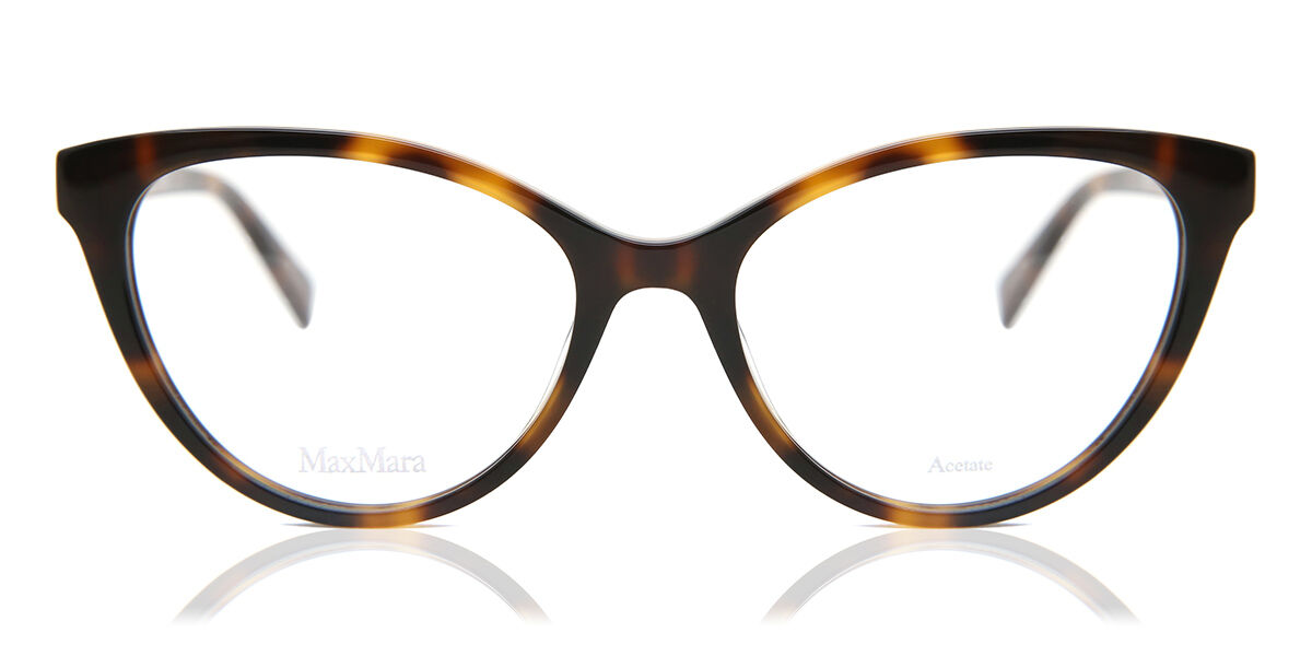 Image of Max Mara MM1392 086 Óculos de Grau Tortoiseshell Feminino PRT