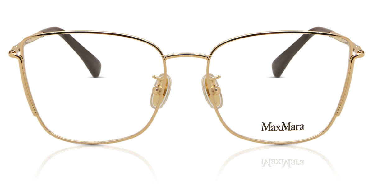 Image of Max Mara MM5004-H 030 Óculos de Grau Dourados Feminino BRLPT
